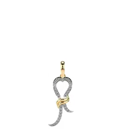 VALANOVA Women Sterling Silver & Diamond Pendant 0.19cts-picture-14