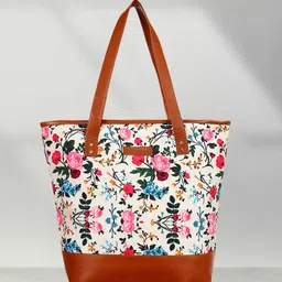 Lychee bags Beige & Brown Printed Shoulder Bag-picture-11