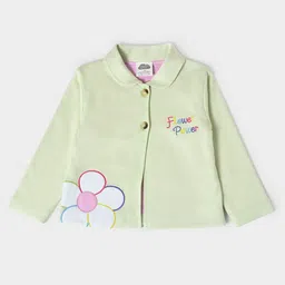 MiArcus Baby Girl Embroidered Coat-image-40