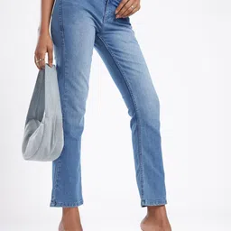 glitchez Women Stretchable Straight Heavy Fade Jeans-image-29