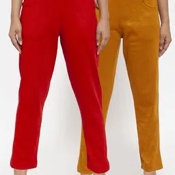 TAG 7 Women Pack of 2 Solid Leggings-picture-34