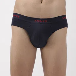 Levis Men Pack Of 2 Solid Pure Cotton Briefs image 1