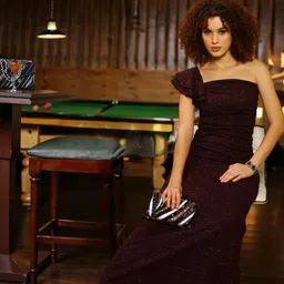 StyleCast X SERA One Shoulder Bodycon Maxi Dress-picture-18
