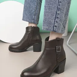 The Roadster Lifestyle Co Women Casual Ankle Boots-image-26