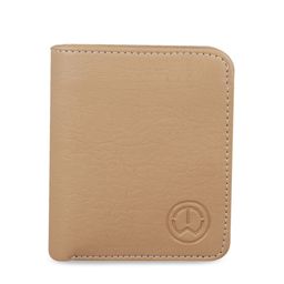 TnW Men Beige Solid Handcrafted Two Fold Wallet-picture-40