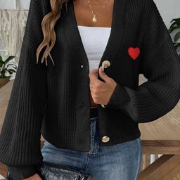 bebe Women Solid Cardigan with Applique Detail-picture-44