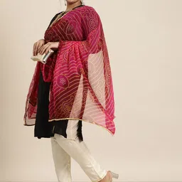 Sztori Bandhani Printed Dupatta-picture-10