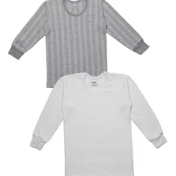 mack jonney Vimal Johnny Unisex Kids Pack of 2 Multi Color Thermal Tops-picture-17