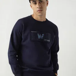 Wildcraft Men Navy Blue Printed Sweatshirt-picture-20