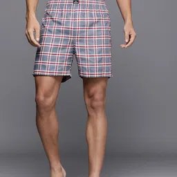 WROGN Men Checked Relaxed Fit Boxers WQBX2056-image-39