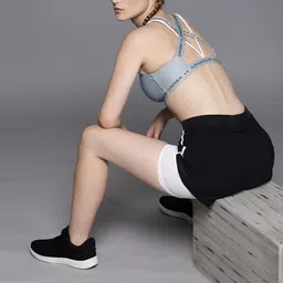 UNDER ARMOUR Crossback Low Full Coverage Lightly Padded Sports Workout Bra-picture-16
