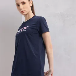 HRX by Hrithik Roshan Brand Logo Printed Rapid Dry T-shirt-picture-33