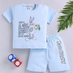 YK X Tinyo Infant Boys Bugs Bunny Printed Pure Cotton Clothing Set-picture-17