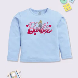 YK X Minute Mirth Girls Barbie Printed Pure Cotton T-shirt-picture-40