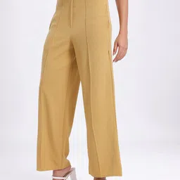 SZN Women Smart High-Rise Wrinkle Free Trousers-image-54