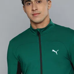 one8 x PUMA Men Green Solid VK Full-Zip Training Jacket-picture-27