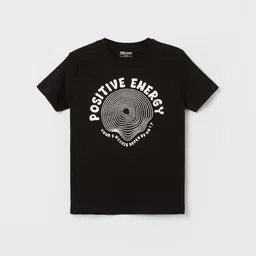 Fame Forever by Lifestyle Boys Graphic Printed Round Neck Pure Cotton T-shirt-picture-28
