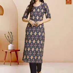 Moda Rapido Pack of 2 Printed Straight Kurta with Trousers-picture-33