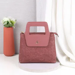 Mochi Embroidered Structured Sling Bag-picture-11