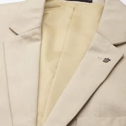 Louis Philippe Slim Fit Notched Lapel Collar Single Breasted Formal Blazer image 2