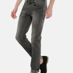 U.S. Polo Assn. Denim Co. Men Grey Regallo Skinny Fit Clean Look Stretchable Jeans image 4