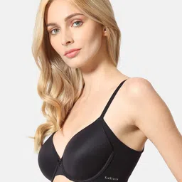 Van Heusen Women Plush Back No Slip Strap Flexi Wire T-Shirt Bra image 3