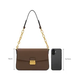 MIRAGGIO Structured Shoulder Bag image 3