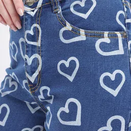 glitchez Women Printed Bootcut Jeans image 4