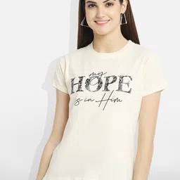 Fabflee Pack of 2 Typography Printed T-Shirt image 4