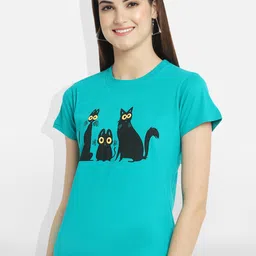 Fabflee Pack of 2 Typography Printed T-Shirt image 5