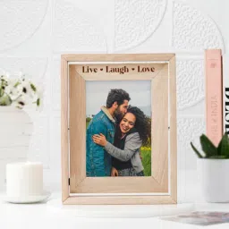 Personalized I Love Us Rotating Wooden Frame - Set Of 2 image 2