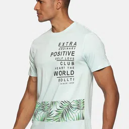 bollti Tropical Printed Pure Cotton T-shirt image 2