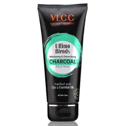 VLCC Ultimo Blends Charcoal Face Wash 100ml + Peel Off Mask 100g + Charcoal Face Pack 100g image 5