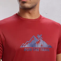 HRX by Hrithik Roshan Printed Rapid-Dry Running T-shirt image 2