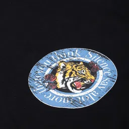 HERE&NOW Round Neck Printed Pure Cotton Sweatshirt image 2