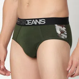 UnderJeans by Spykar Men Cotton Blend Brief image 4