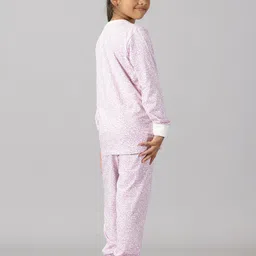 KiddoPanti Boys Abstract Printed Pure Cotton Night suit image 4