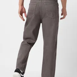 Urbano Fashion Men Loose Fit Washed Non-Stretchable Jeans image 4