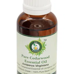 R V Essential 100 % Pure Cedarwood Essential Oil - 10 ml image 3