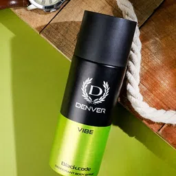 Denver Men Vibe Black.Code Deodorant Body Spray - 150 ml image 4