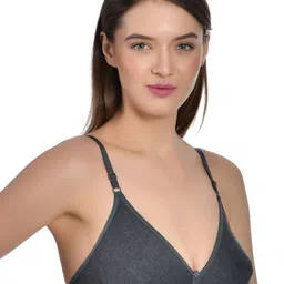 Aimly Pack of 3 Non-Padded Cotton Everyday Bra - Full Coverage image 5