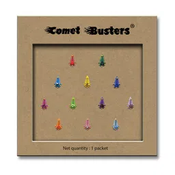 Comet Busters Beautiful Traditional Designer Bindi 12 Pcs image 4