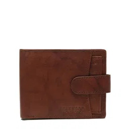 Teakwood Leathers Set Of 2 Men Textured Leather Belt & Wallet Gift Set image 2