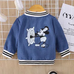 INCLUD Boys Colourblocked Varsity Jacket image 2