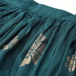 Sangria Printed Ready to Wear Lehenga & Blouse With Dupatta image 3