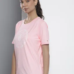 Tommy Hilfiger Brand Logo Printed Casual T-shirt image 2