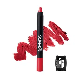 MARS Won't Budge Won't Smudge Lip Crayon Lipstick With Sharpner - 3.5gm -I Love Myself 01-image-98