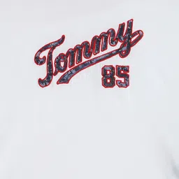 Tommy Hilfiger Girls Typography Embellished Cotton T-shirt image 3