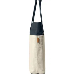 DailyObjects Colourblocked Oversized Structured Tote Bag image 5