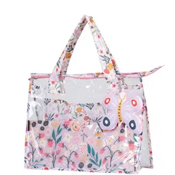 ROSADA Kids Lilac Garden Printed Waterproof Swimming Bag image 3